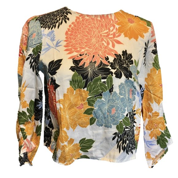 Zara Tops - Zara Spring Floral Cropped Top - Really Cute!  Med